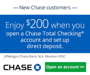 Chase Direct Deposit Bonus