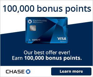 Chase Sapphire Preferred® Card - Banner