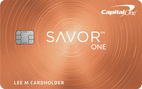 Capital One SavorOne Student Cash Rewards Credit Card