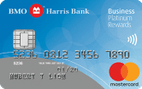 BMO Harris Bank Business Platinum Rewards Mastercard&reg; Credit Card
