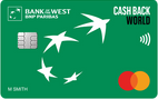 Bank of the West Cash Back World Mastercard&reg;