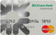 Citizens Bank Clear Value&trade; MasterCard&#174;