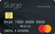 Surge Mastercard&reg; Credit Card