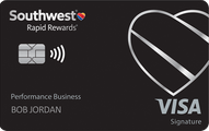 Southwest® Rapid Rewards® Performance Business Visa credit card