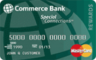 Commerce Bank Special Connections&#8480; Mastercard&reg; with Rewards Credit Card
