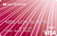 Pink Netspend® Visa® Prepaid Card