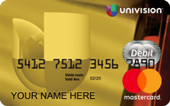Univision MasterCard® Prepaid Card