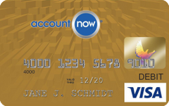 AccountNow® Gold Visa® Prepaid Card