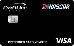 Official NASCAR® Credit Card from Credit One Bank®