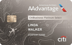 CitiBusiness® / AAdvantage® Platinum Select® World Mastercard®