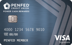 PenFed Power Cash Rewards Visa Signature® Card