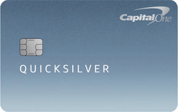 card art for the Capital One Quicksilver Cash Rewards Credit Card