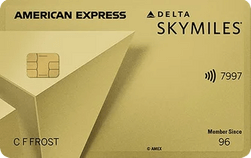 card art for the Delta SkyMiles® Gold American Express Card