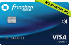 card art for the Chase Freedom® Student credit card