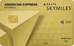 card art for the Delta SkyMiles® Gold Business American Express Card