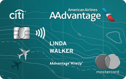 card art for the American Airlines AAdvantage® MileUp®