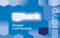 card art for the U.S. Bank Shopper Cash Rewards™ Visa Signature® Card