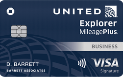 card art for the United℠ Explorer Business Card