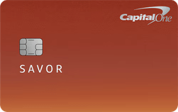 card art for the Capital One Savor Cash Rewards Credit Card