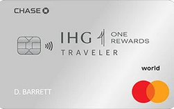 card art for the IHG One Rewards Traveler Credit Card