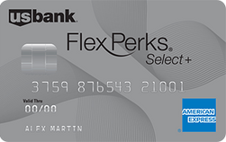 card art for the U.S. Bank FlexPerks® Select+ American Express® Card