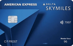 card art for the Delta SkyMiles® Blue American Express Card