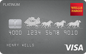 Wells Fargo Platinum Visa card