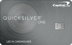 Capital One® QuicksilverOne® Cash Rewards Credit Card